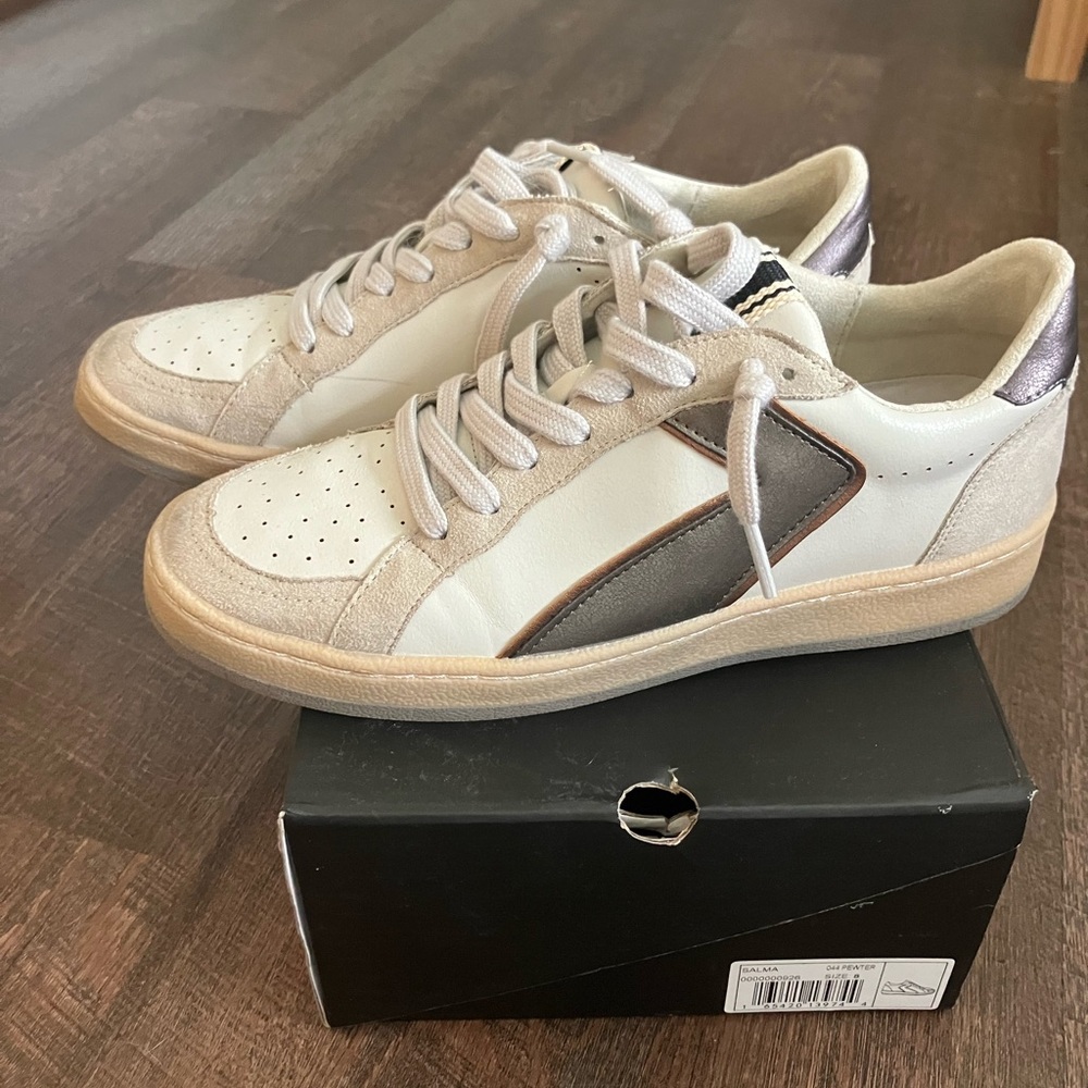Shu Shop Salma shoes Pewter size 8
